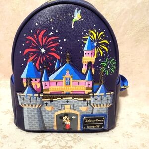 Loungefly Disney Parks Blue Backpack